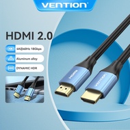 Vention HDMI Cable 2.0 4k Cable Male to Male Aluminum Alloy for TV Projector Laptop PS5/4