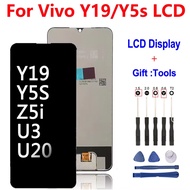 6.53"For Vivo Y19 (1915) LCD Display Touch Screen Digitizer Assembly For Vivo Y5s U3 LCD V1934A V194