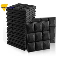 12 PCS Acoustic Foam Panels Soundproof Foam Wall Panels Studio Sound Proof Foam Panels Soundproofing