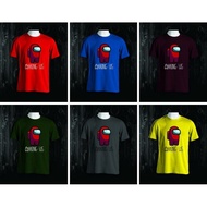 AMONG US CREW MEMBER-AMONG RED T-SHIRT