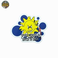 Sticker F*ck The Population Watch Ya Back FTP sticker