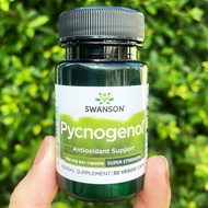 เปลือกสนฝรั่งเศสสกัด Pycnogenol 150mg 30 Veggie Caps (Swanson®) สารสกัดเปลือกสนมาริไทม์ Antioxidant 