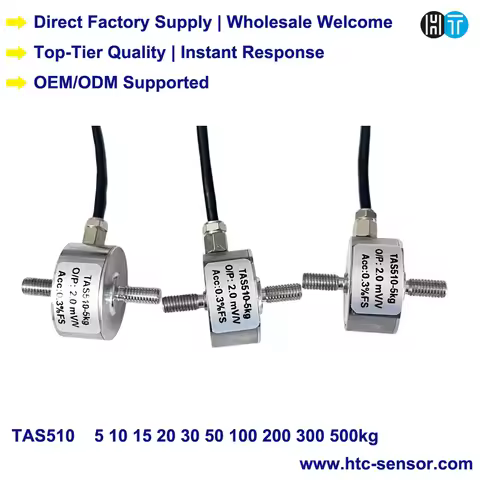 TAS510 5kg 10kg 20kg 30kg 50kg 100kg 150kg 200kg mico compression and tension S type load cell senso
