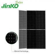 แผงโซล่าร์เซลล์ 1พาเลท 36แผง Solar Panel Bifacial (แผงสองหน้า) Jinko Tiger Neo 625W N type