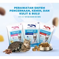 Dry cat food Mr.Vet E1 50g E2 50g, and E3 50g Dry cat food