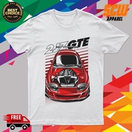 BAJU PREMIUM VIRAL 2JZ GTE CAR TOYOTA TSHIRT DESIGN 2 BAJU KERETA HIGH QUALITY COTTON