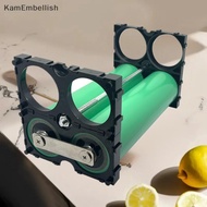 KamEm 1 Set DIY Accessories Universal 46160 Lithium-Ion Cell Mounting Bracket Screw Nickel Plate Bat