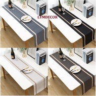 (HOT)Large 2.5m dining TABLE cover, TABLE RUNNER tea TABLE mat, premium PVC p/c Nordic, heat resista
