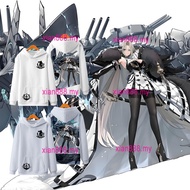 New Anime Azur Lane  SN Kronshtadt /SN Chkalov Hoodie Japanese Men's Fashion Women's Loose 3D Printi