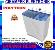 MESIN CUCI POLYTRON 2 TABUNG PWM 951 NEW