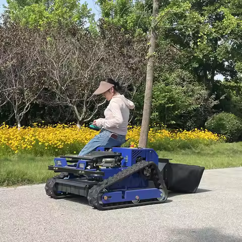 New Professional 500mm RC Crawler Lawn Mower RATO Engine High Durable All Terrain Slope Climbing Gra
