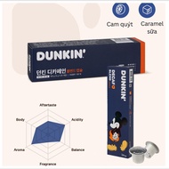 Viên nén cà phê Nespresso Dunkins Donuts (Hộp 20) viên Disney Mickey Capsule Dunkin Donut starbucks