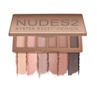 MYSTER ROSEY Nudes 2 Matte Eyeshadow Palette, Neutral Eyeshadow Palette 10BJ