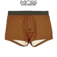 HOM (Ohm) Model 401540-0xd Men's Boxer Shorts Cottonmodal Fabric Front Elastic Seam For A Beautiful 