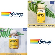 Solaray-Vitamin B-Complex 100 VegCaps B Complex
