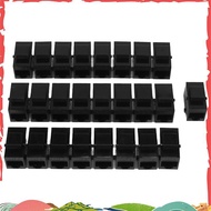 25 Pcs Rj45 Coupler Cat6  Jacks Inline Coupler Female to Female Insert Coupler