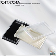 KATAKAN Eyelash Storage Box,  Plastic False Lashes Show Box, Square Shape Storage Box