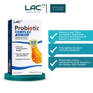 [LAC PROBIOTIC] Probiotic Complex 50 Billion CFU - Higher Support (30 vegetarian capsules)