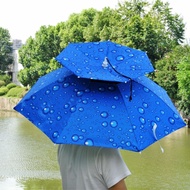 niprich888 [No.2969] หมวกร่ม 95 cm 2 ชั้น รังสียูวี ร่มและอุปกรณ์กันน้ำ ร่มตกปลา ร่มพับ แข็งแรงทนทาน