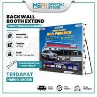 Backwall Booth 2.3 x 2.3 m | Backdrop Extend Spiderwall/ | Event & Exhibition Display Stand | Banner