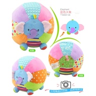 Export Baby Rattle 3-6-12 Months Baby Clutch Ball Soft Cloth Ball 0-1 Years Old Crawling Ball Ringin