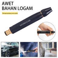 Art356 Brass Water Spray Head Hose Nozzle Spray Steam Car Motorcycle Garden Spray Hose Connection