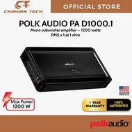 Polk Audio PA D1000.1 Mono subwoofer amplifier — 1200 watts RMS x 1 at 1 ohm