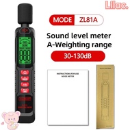VIOLETLILAC Noise Meter, Windproof Digital Display Sound Level Meter, Professional 125Hz-8KHz 30-130