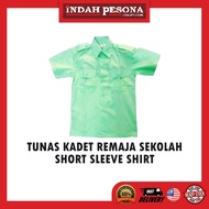 BAJU UNIFORM PANDU / TUNAS PUTERI REMAJA KANAK-KANAK LENGAN PENDEK  / Girls Scout Shirt Short Sleeve (Size: 14 - 22)