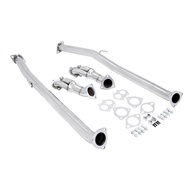 SS Exhaust Downpipe for 90-96 Nissan 300ZX Turbo 3.0L Fairlady Z32 VG30DETT.