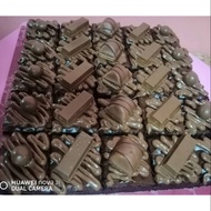 Brownies 9x9 Nutella KitKat + kinderbueno