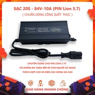 Electric vehicle charger 72v-84v (20s-Lion 3.7v system)