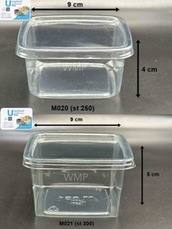 กล่องใสM020 M021 (CST250CST300) บรรจุ 50 ชิ้น