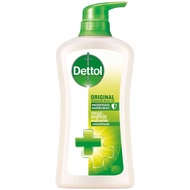 LeeMart เจลอาบน้ำ เดทตอล Dettol 450ML ครีมอาบน้ำ รุ่น เจลอาบน้ำ เดทตอล สีเขียว ออริจินัล ขนาด 450 มล.