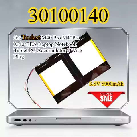 New 3.8V 8000mAh Battery 30100140 for Teclast M40 Pro M40Pro M40-EEA Laptop Notebook Tablet PC Accum