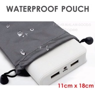 Waterproof Pouch 11cm x 18cm Powerbank Phone Cables Pouch
