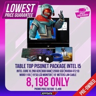 TABLE TOP PISONET PACKAGE UNIVERSAL COINSLOT INTEL CORE i5 2ND GEN 8GB 120GB SSD 1GB 64BIT 19 SQ LCD
