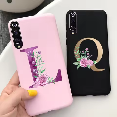 For Xiaomi Mi 9 Se Case Mi9 Cute Letters Soft Silicone Back Cover Phone Cases For Xiaomi Mi 9 SE 9SE