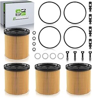partszen 26350-2M000 4pcs Oil Filter with Seals for Hyundai Accent Elantra Santa Tucson Venue for Ki
