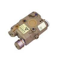 HWZ PEQ-15 Style Battery Case Box Sight + LED Flashlight for AEG GBB CQB