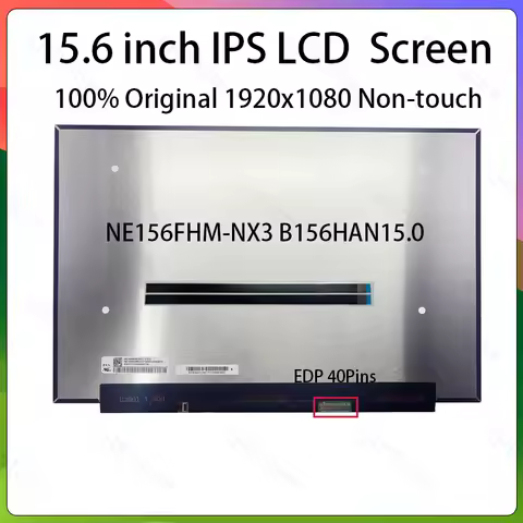 15.6 Inch 144Hz LCD Screen NE156FHM-NX3 B156HAN15.0 For Lenovo ideapad Gaming 3-15ACH6 15IHU6 Displa