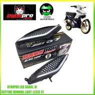 DYNOPROJECT LED PILOT LAMP LC135 V1 LAMPU MATA GABAN YAMAHA LC135 OLD LC LAMA LAMPU GABAN DYNOPRO OR