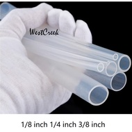 1/8 inch 1/4 inch 3/8 inch Transparent tetrafluorotube hose clear pfa tube fep tubing polytef flexib