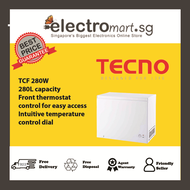 Tecno TCF280W 280L Upright Chest Freezer