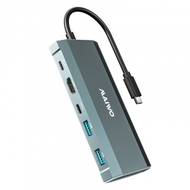 MAIWO - Maiwo KH1001 6 合 1 Type-C 擴充塢 USB 轉接器，附 USB3.0*2 4K/60Hz HDMI