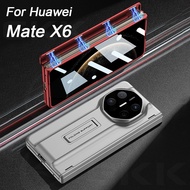 LUKEN Magnetic Hinge Armor Holder Case for Huawei Mate X6 Front Screen Glass All-included Plastic Co