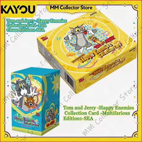 KAYOU Tom and Jerry -Happy Enemies Collection Card -Multifarious .Fun Chase Edition1 Series English 