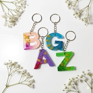 Resin art Letter Keychain - Accessories l Keychain l Unique Gift l Unique Gift l Gift
