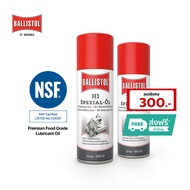Ballistol H1 NSF สเปรย์น้ำมันหล่อลื่น ฟู้ดเกรด อันดับ 1 จากเยอรมนี สำหรับเครื่องจักรอาหาร-เครื่องดื่