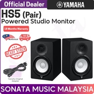 Yamaha HS5 5 inch Powered Studio Monitor Speaker - Black (Pair) (HS-5)